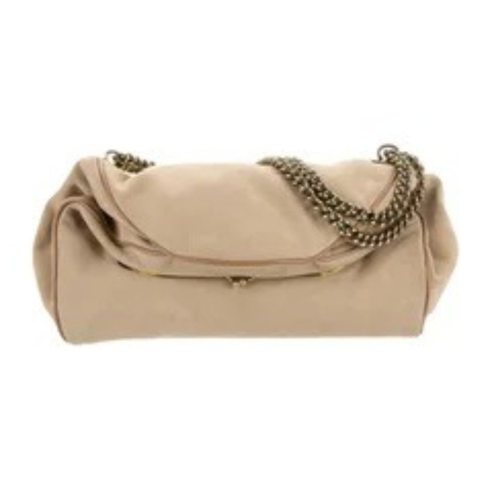 Sergio Rossi Suede Handle Bag Excellent Condition